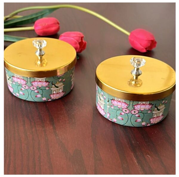 Printed dry fruit jars