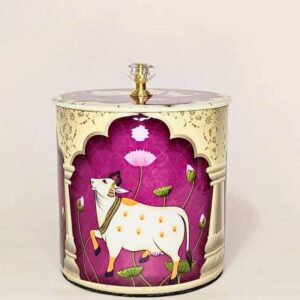 Iron Metal pichwai jar
