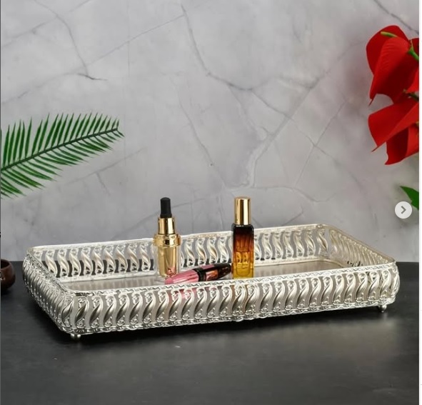 German silver tray by rayan international