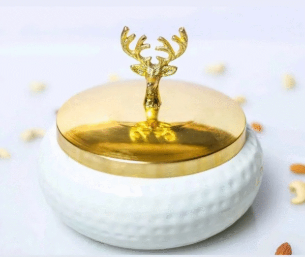 Metal Dry Fruit Jar