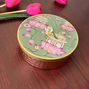 Lotus Elegance Decorative Box