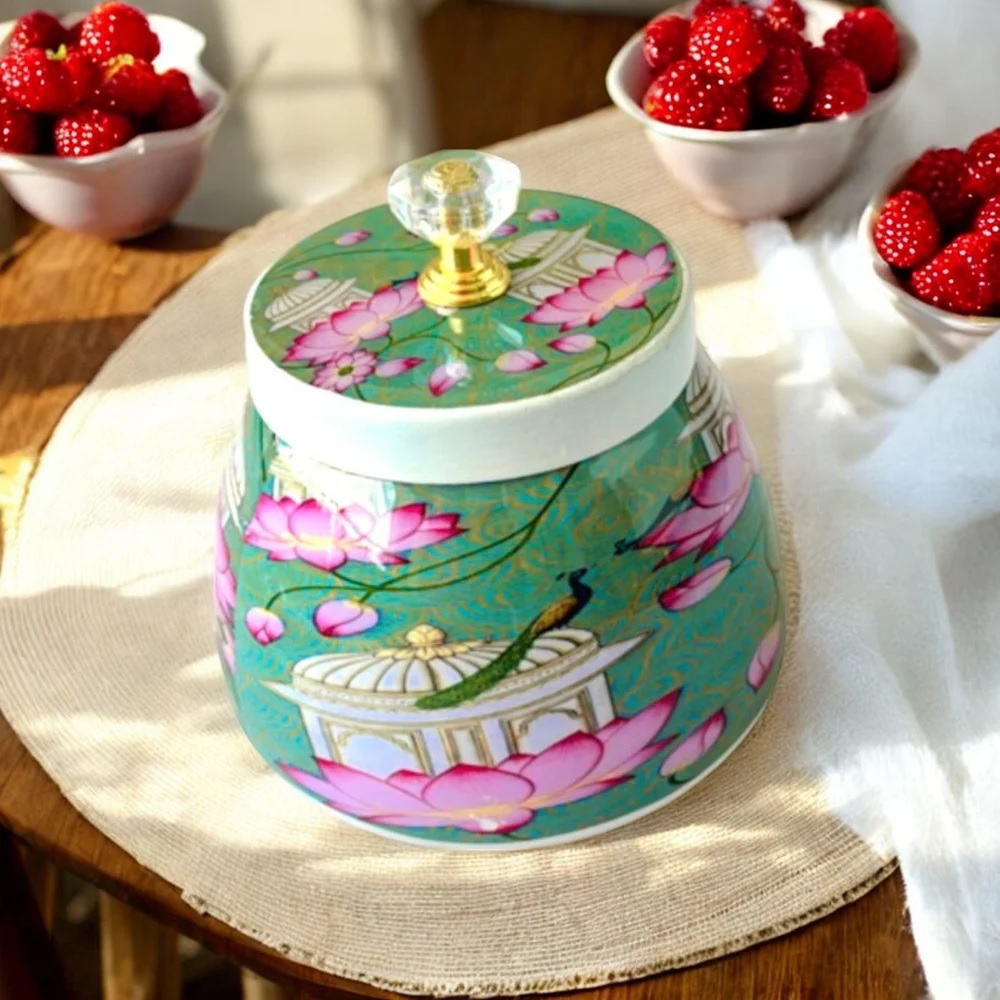 Pichwai jar by International