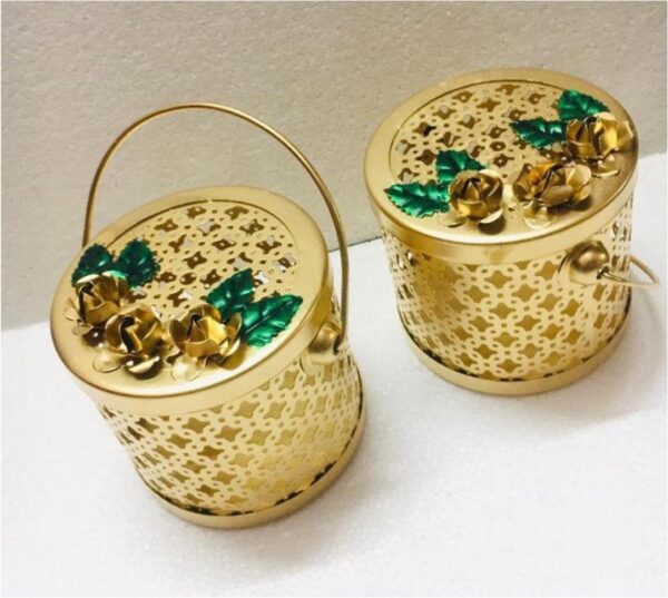 Metal Tea Light Candle Holder - Image 3
