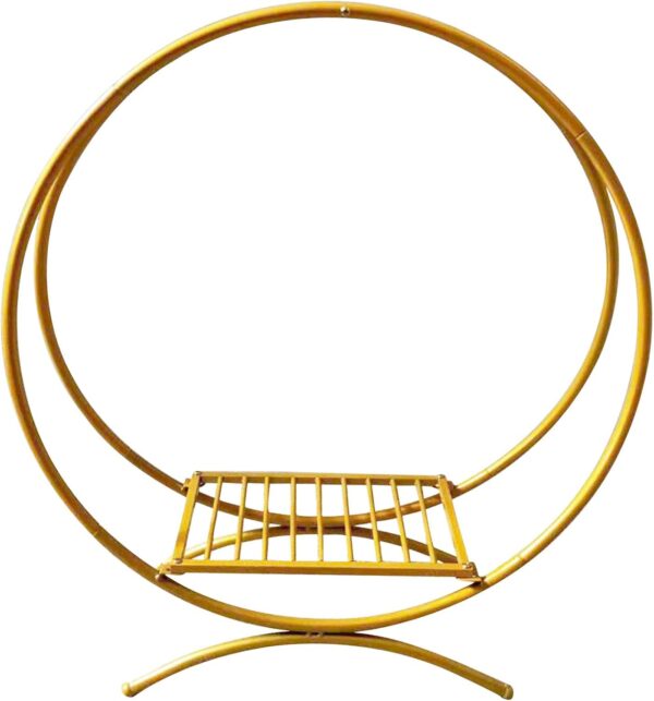 Gold Wedding Metal Cake Stand by rayan international