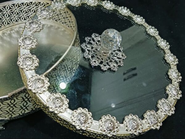 Silver Plated Resin Dry Fruit Bowls - Image 4