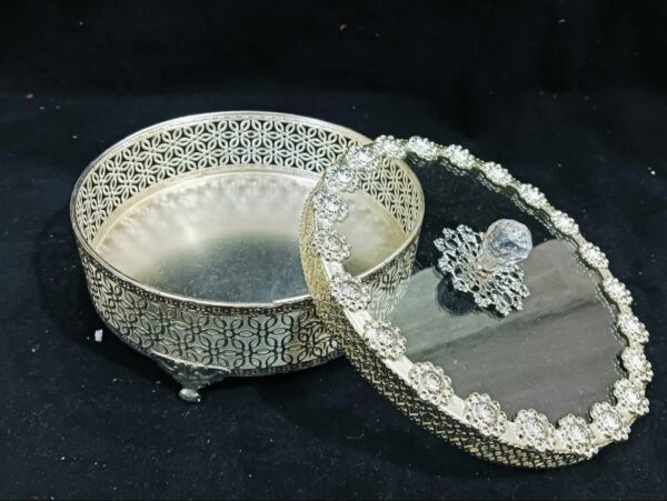 Silver Plated Resin Dry Fruit Bowls - Image 2
