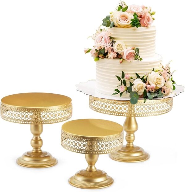 Home Black Cake Stands - Image 3