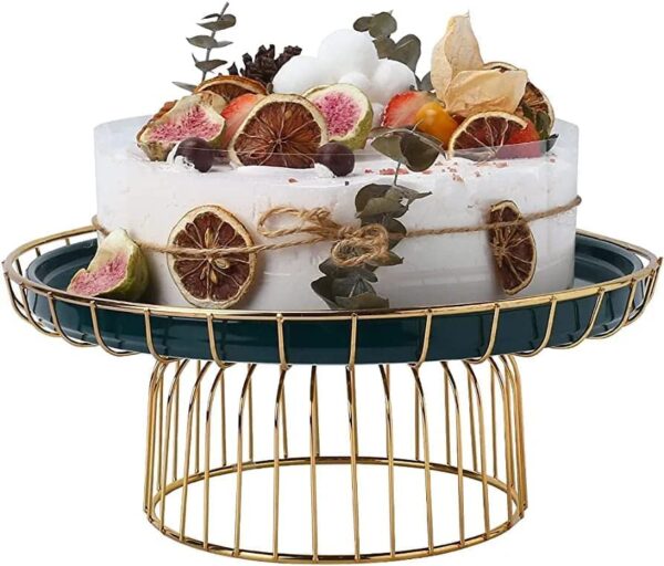 Metal Gold Decoretive Cake Stands - Image 2