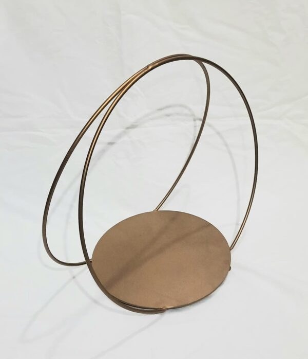 Metal Gold Round Cake Stands - Image 4