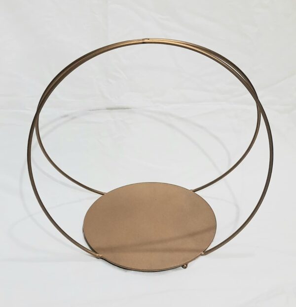 Metal Gold Round Cake Stands - Image 3