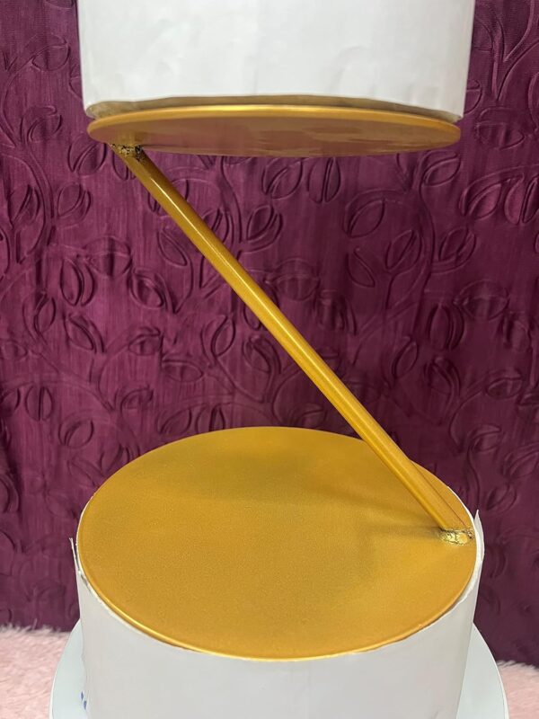 Z bar floating tier Golden cake separator by rayan international